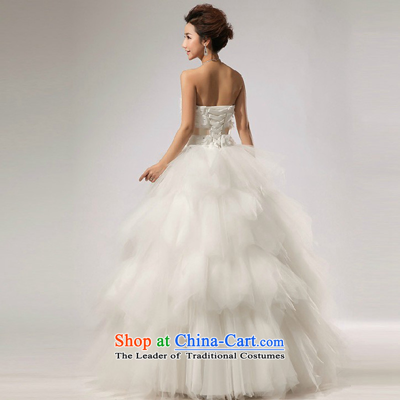 Doi m qi 2014 NEW VERY elegant sweet anointed WANG antique chest stylish wedding white , L, M Qi , , , diana shopping on the Internet