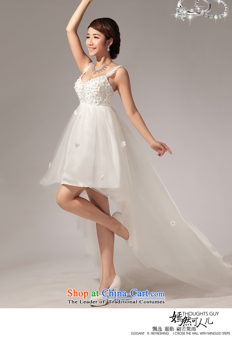 Doi m qi wedding wedding dresses new 2014 front stub and drag the small diamond dress skirt White M picture, prices, brand platters! The elections are supplied in the national character of distribution, so action, buy now enjoy more preferential! As soon as possible.