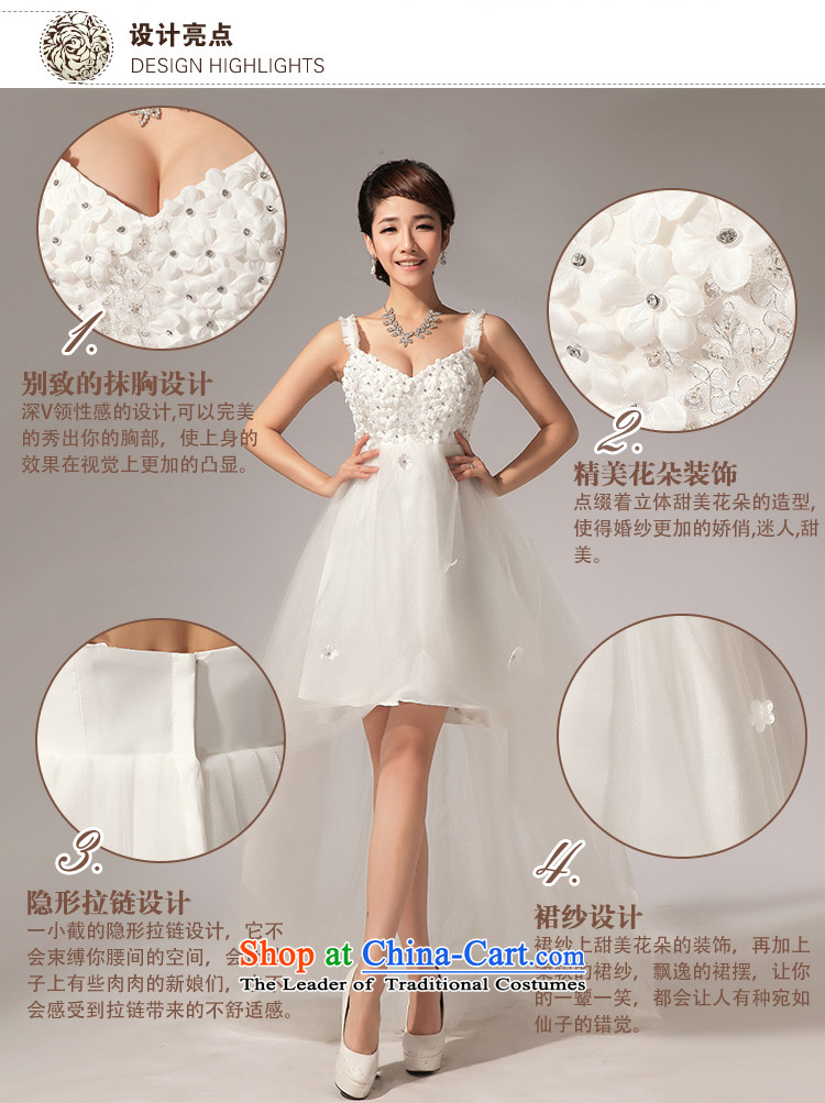 Doi m qi wedding wedding dresses new 2014 front stub and drag the small diamond dress skirt White M picture, prices, brand platters! The elections are supplied in the national character of distribution, so action, buy now enjoy more preferential! As soon as possible.