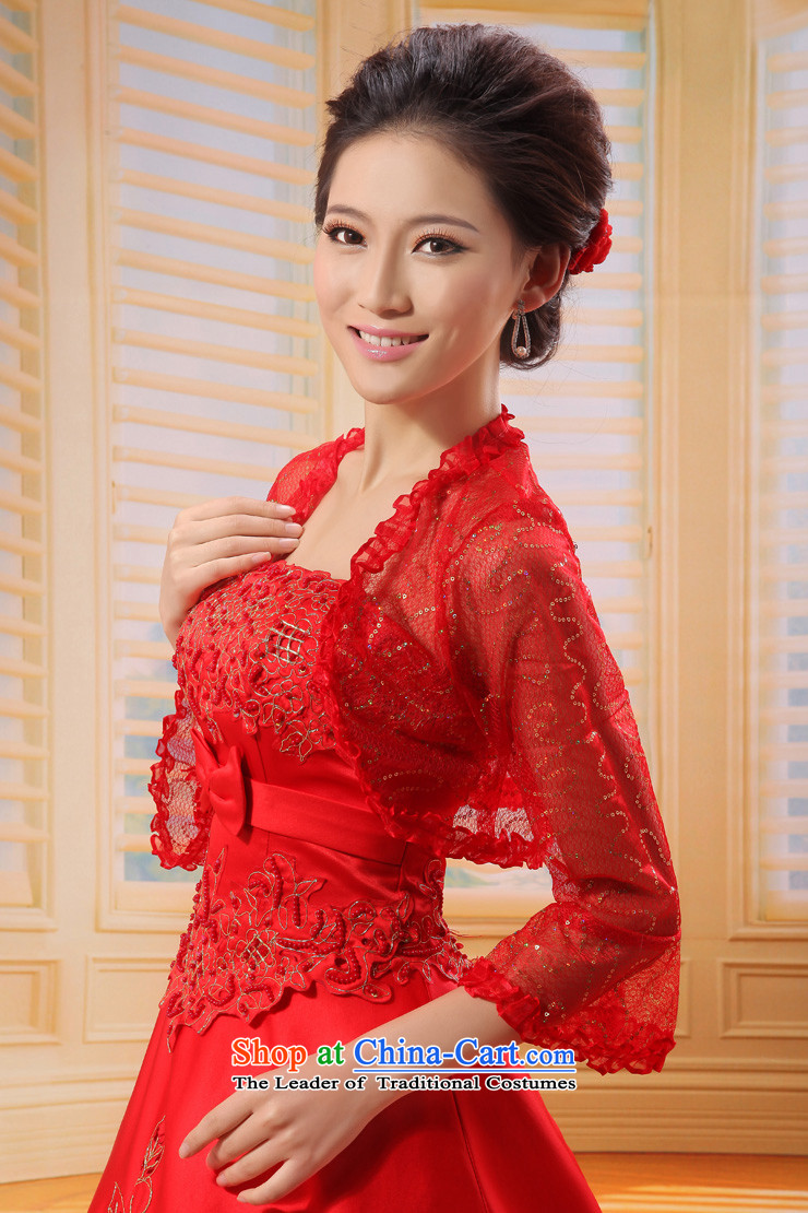  The spring and autumn on Korean-style mslover chip lace marriages cheongsam wedding dresses in spring and autumn shawl shawl OW121102 red picture, prices, brand platters! The elections are supplied in the national character of distribution, so action, buy now enjoy more preferential! As soon as possible.