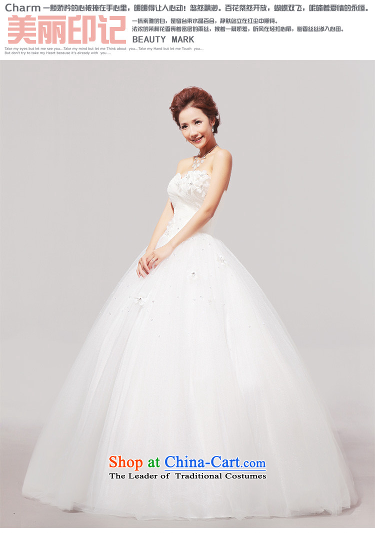 Doi m qi 2014 new on new manual flowers Marquee to skirt the bride Korean wedding dress white L picture, prices, brand platters! The elections are supplied in the national character of distribution, so action, buy now enjoy more preferential! As soon as possible.