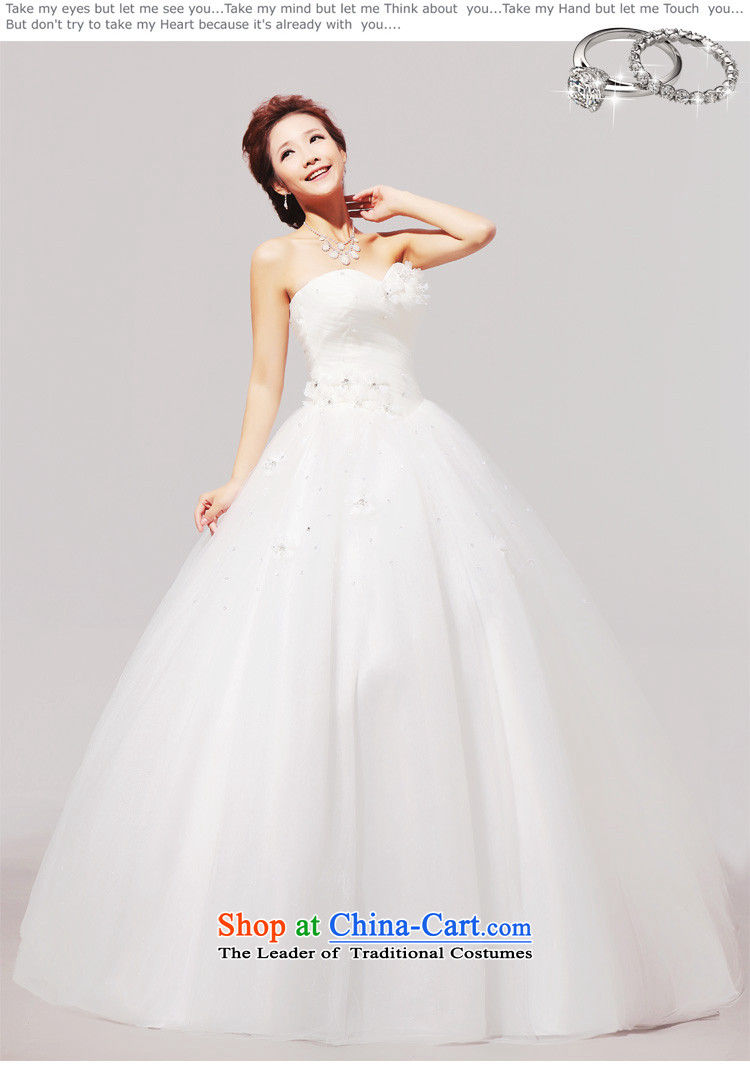 Doi m qi 2014 new on new manual flowers Marquee to skirt the bride Korean wedding dress white L picture, prices, brand platters! The elections are supplied in the national character of distribution, so action, buy now enjoy more preferential! As soon as possible.