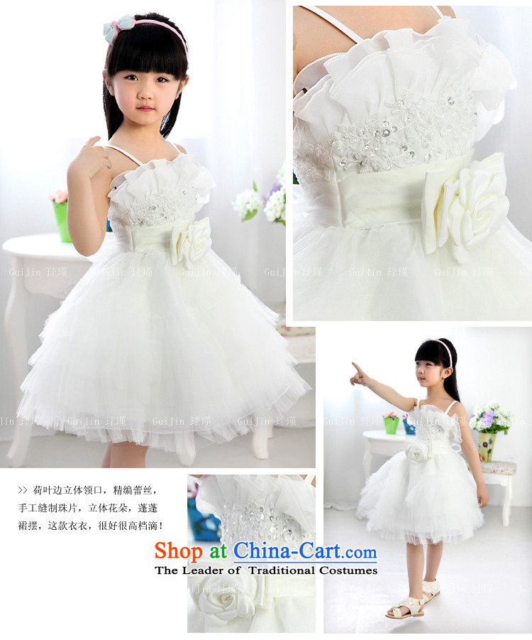 Shared Keun guijin children dress skirt bon bon skirt flower children's wear skirts princess girls Korean children wedding dress evening dresses t46 ivory 8 shipment from Suzhou picture, prices, brand platters! The elections are supplied in the national character of distribution, so action, buy now enjoy more preferential! As soon as possible.