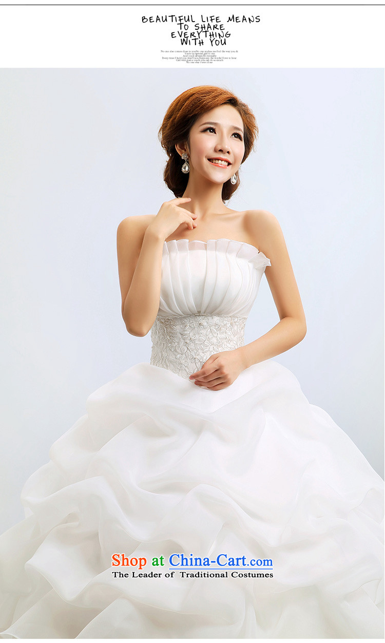 Doi m Qi Korean wedding dresses new 2014 anointed chest to Princess graphics thin bon bon spring wedding Tier 5 Standard Edition White XXL picture, prices, brand platters! The elections are supplied in the national character of distribution, so action, buy now enjoy more preferential! As soon as possible.