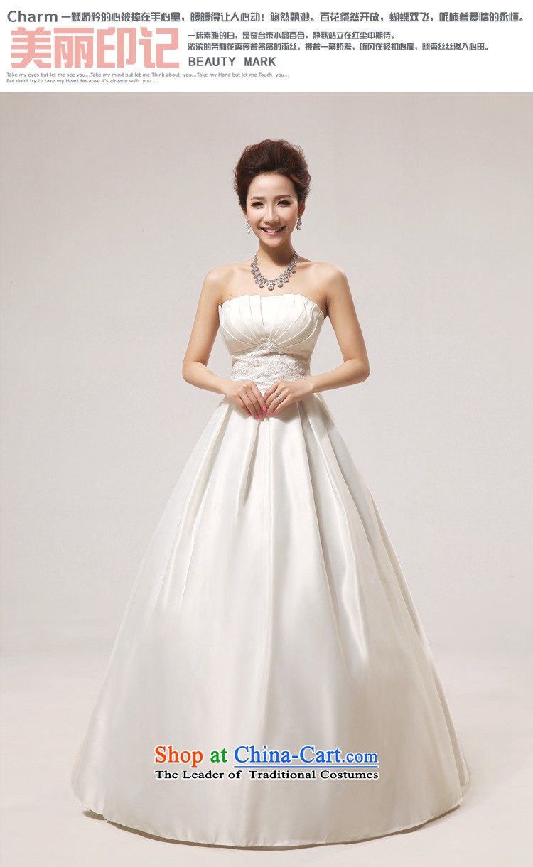 Doi m qi wedding dresses new spring 2014 wedding Princess Korean super video graphics thin white wedding anointed chest to Butterfly m White XXL picture, prices, brand platters! The elections are supplied in the national character of distribution, so action, buy now enjoy more preferential! As soon as possible.