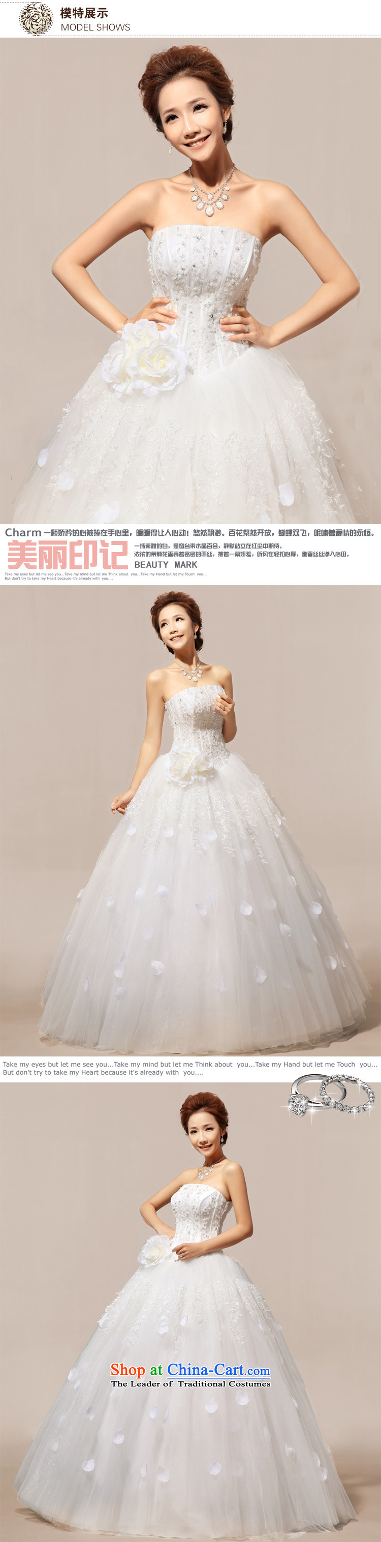 Doi m qi 2014 new wedding dresses and gorgeous hotel to align the chest stars sweet wedding dresses normal version Korean XL Photo, prices, brand platters! The elections are supplied in the national character of distribution, so action, buy now enjoy more preferential! As soon as possible.