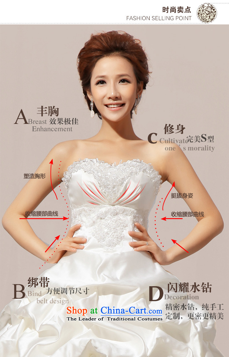 Doi m qi wedding dresses new 2014 Korean sweet Princess Mary Magdalene chest wedding vera wang wei wang wei style 10 storey Platinum Edition L picture, prices, brand platters! The elections are supplied in the national character of distribution, so action, buy now enjoy more preferential! As soon as possible.