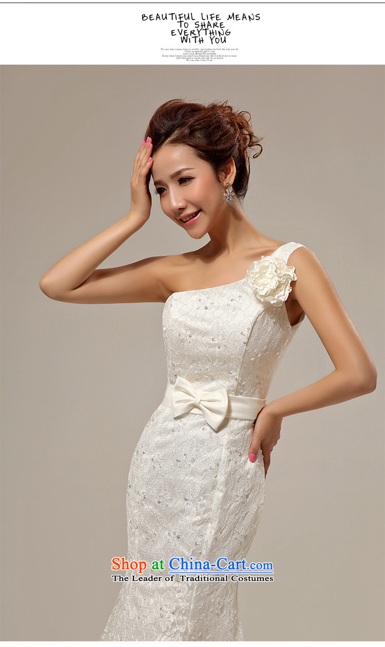 Doi m qi 2014 new wedding crowsfoot tail wedding Korean Sau San retro shoulder strap with lace wedding band cream XL Photo, prices, brand platters! The elections are supplied in the national character of distribution, so action, buy now enjoy more preferential! As soon as possible.