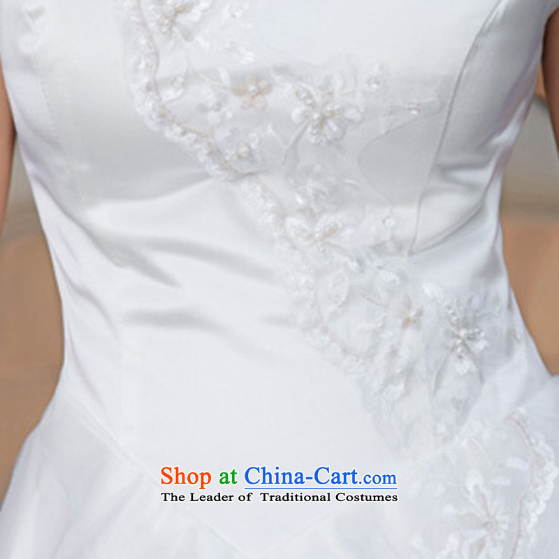 Doi m qi wedding dresses the new version of the Word 2014 won shoulder wedding dresses larger pregnant women can penetrate wedding White M Demi Moor Qi , , , shopping on the Internet