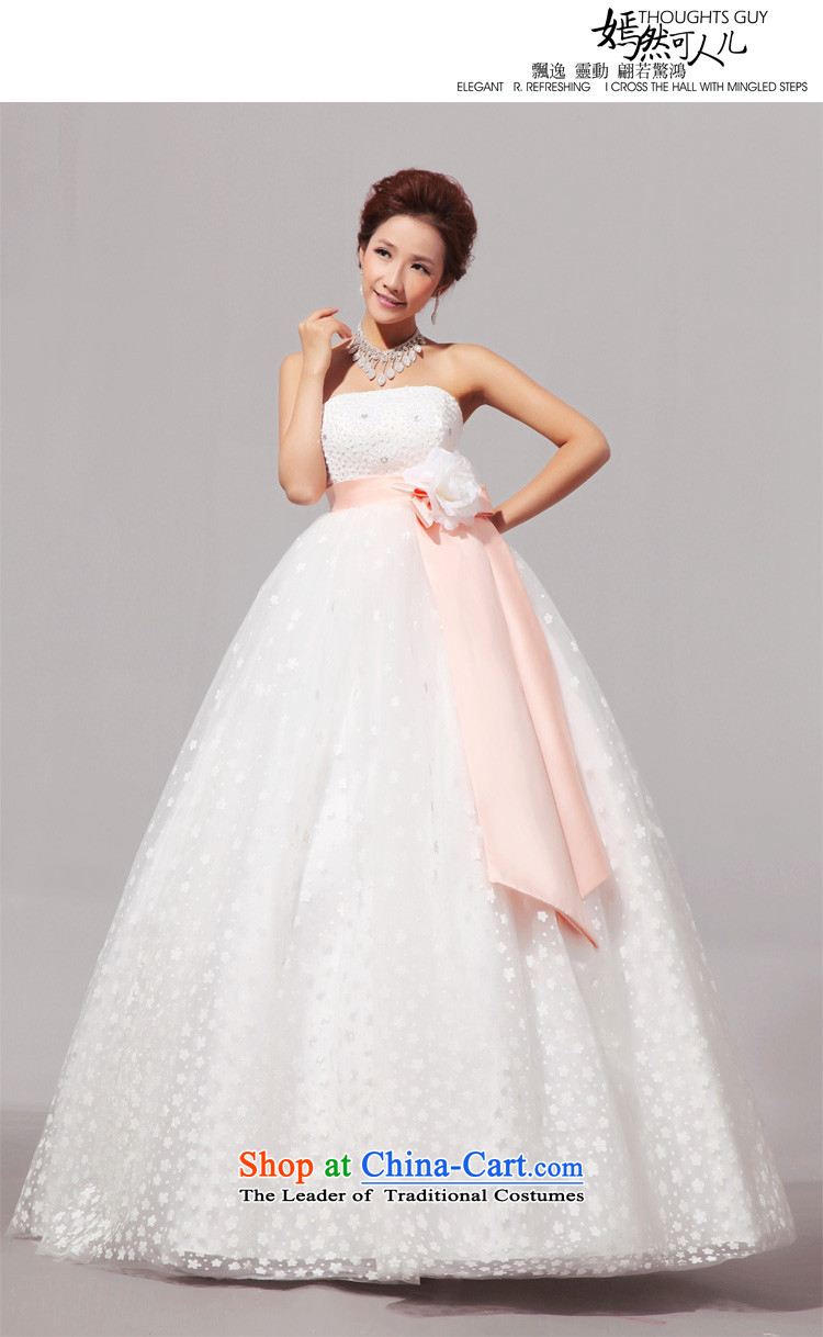 Doi m qi 2014 new sweet large Korean pregnant women wedding wedding dress wiping the chest wedding White XL Photo, prices, brand platters! The elections are supplied in the national character of distribution, so action, buy now enjoy more preferential! As soon as possible.