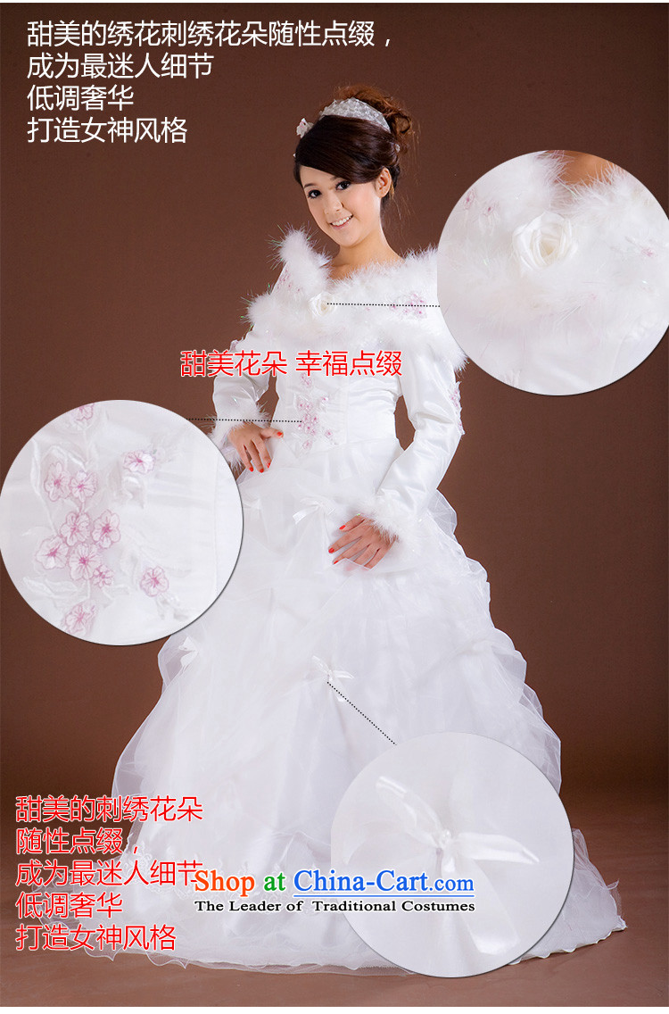 Doi m qi winter wedding a field can penetrate pregnant women shoulder a long-sleeved cotton wedding thick warm white wedding dresses waist 2 ft 4 pictures, prices, brand platters! The elections are supplied in the national character of distribution, so action, buy now enjoy more preferential! As soon as possible.