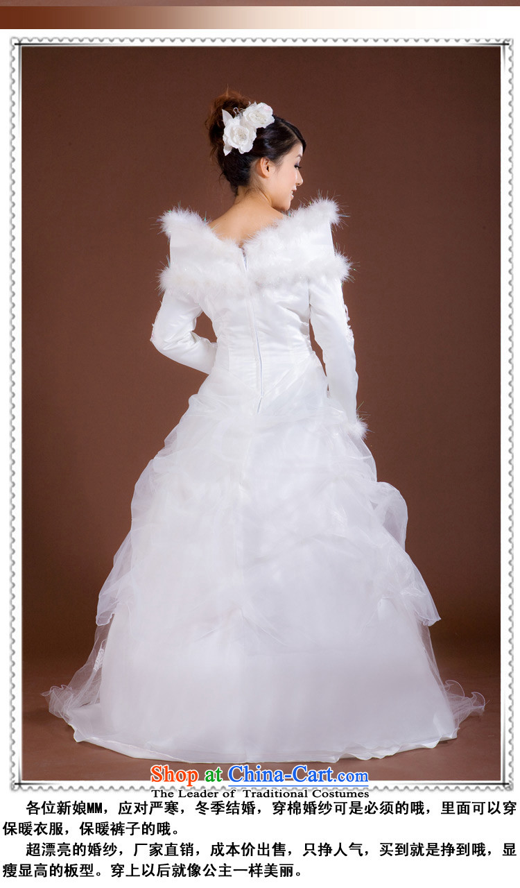 Doi m qi winter wedding a field can penetrate pregnant women shoulder a long-sleeved cotton wedding thick warm white wedding dresses waist 2 ft 4 pictures, prices, brand platters! The elections are supplied in the national character of distribution, so action, buy now enjoy more preferential! As soon as possible.