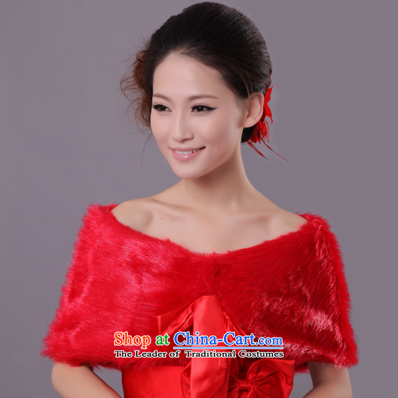  Wedding dress in spring and autumn mslover warm winter partner plush ribbons marriages FW121103 shawl red both gross code, other Lisa (MSLOVER) , , , shopping on the Internet
