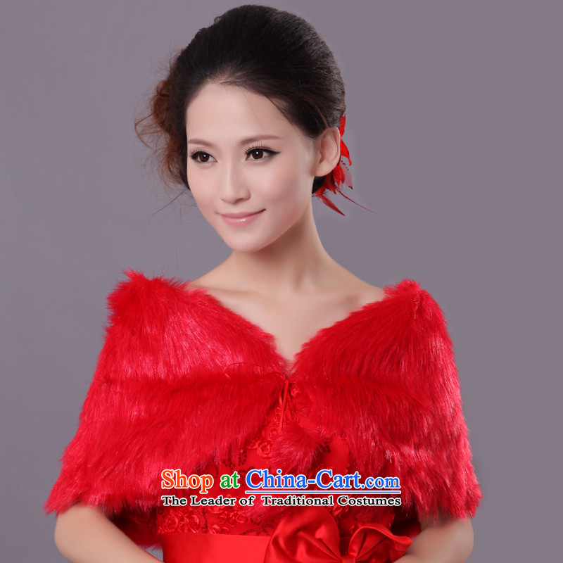  Wedding dress in spring and autumn mslover warm winter partner plush tether gross ball marriages FW121108 shawl red both gross code, other Lisa (MSLOVER) , , , shopping on the Internet