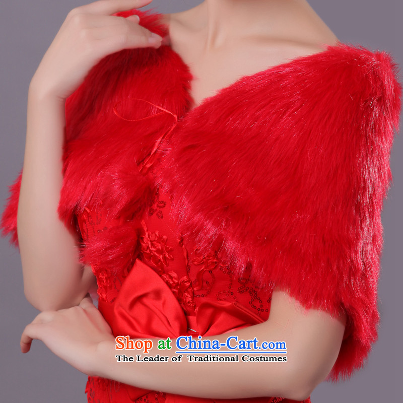  Wedding dress in spring and autumn mslover warm winter partner plush tether gross ball marriages FW121108 shawl red both gross code, other Lisa (MSLOVER) , , , shopping on the Internet