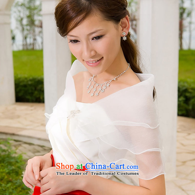 Doi m qi wedding dresses yarn bride_Thin shawl shawl_Shawls_bride shawl yarn_Korean wild shawl White