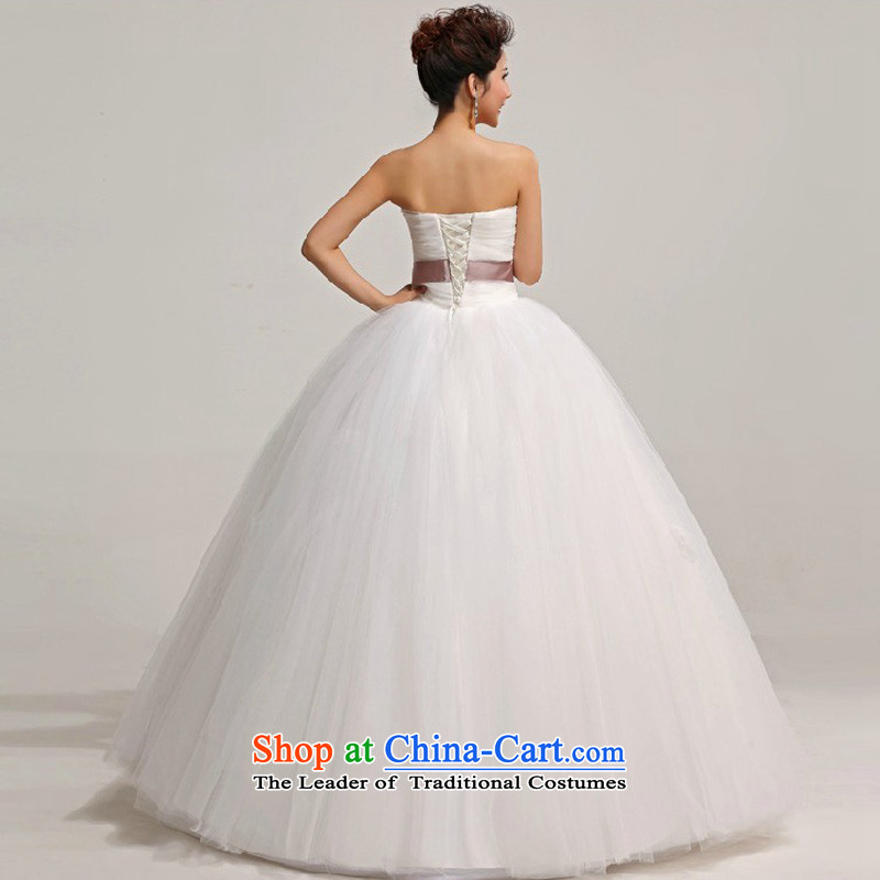 Doi m Ki Won The Princess Bride wiping the chest edition wedding dresses 2014 New with a large number of pregnant women custom high waist video thin white mother S Demi Moor Qi , , , shopping on the Internet