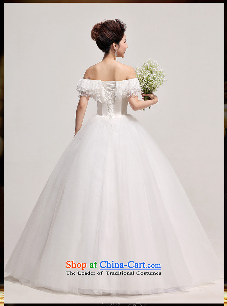 Wedding dresses Korean word bride straps wedding to align the shoulder larger wedding marriage wedding video thin White XXL picture, prices, brand platters! The elections are supplied in the national character of distribution, so action, buy now enjoy more preferential! As soon as possible.