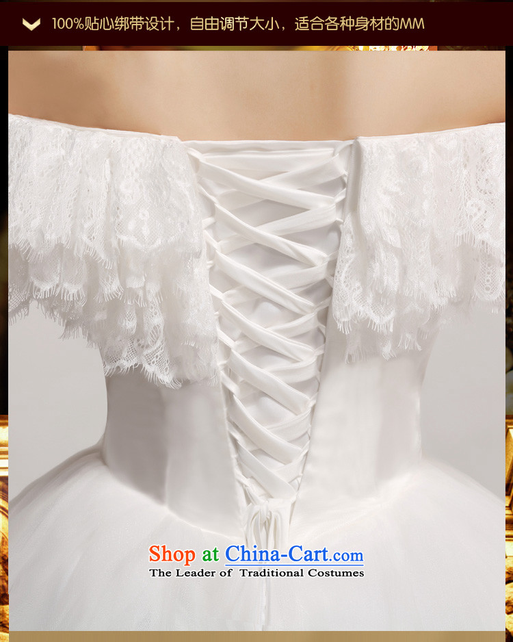 Wedding dresses Korean word bride straps wedding to align the shoulder larger wedding marriage wedding video thin White XXL picture, prices, brand platters! The elections are supplied in the national character of distribution, so action, buy now enjoy more preferential! As soon as possible.