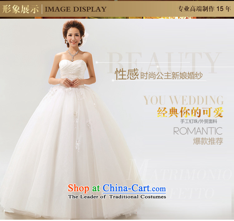 Summer 2014 new stylish Sweet flowers Korean Won-marriages wedding dresses m White XL elegant picture, prices, brand platters! The elections are supplied in the national character of distribution, so action, buy now enjoy more preferential! As soon as possible.