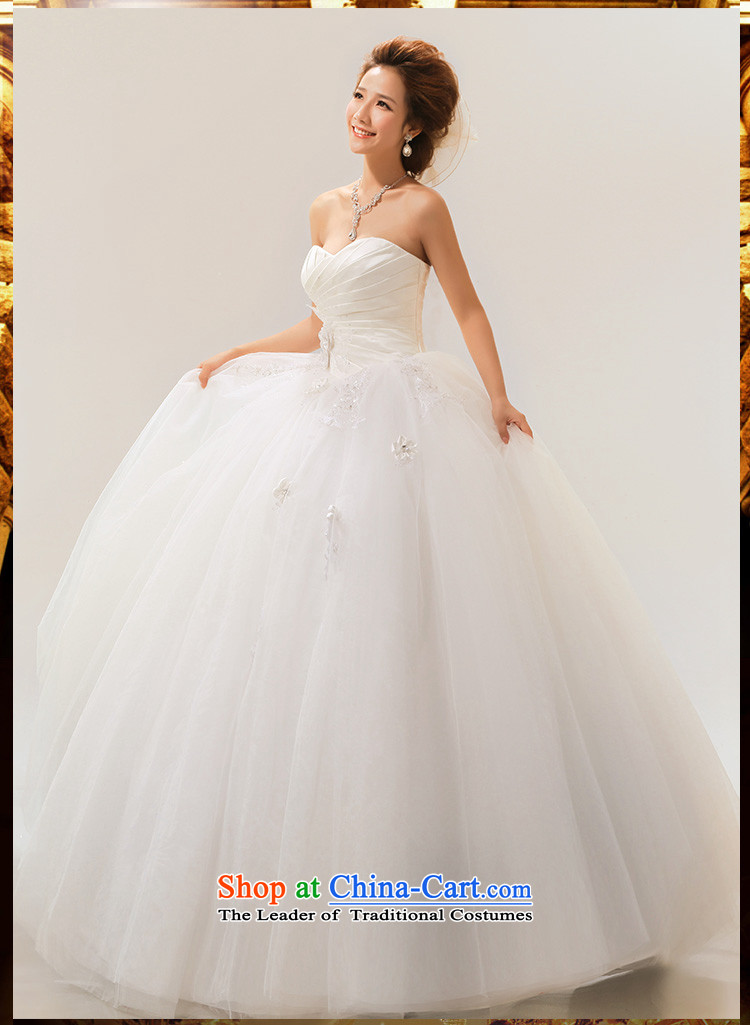 Summer 2014 new stylish Sweet flowers Korean Won-marriages wedding dresses m White XL elegant picture, prices, brand platters! The elections are supplied in the national character of distribution, so action, buy now enjoy more preferential! As soon as possible.