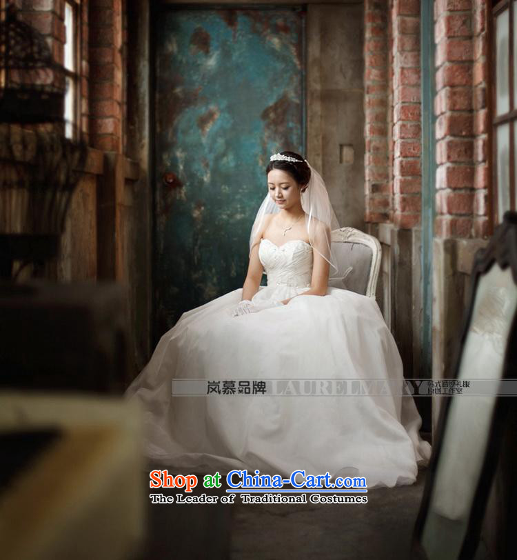 The sponsors of the 2015 New LAURELMARY, Korean minimalist design and chest Super sweet bride wedding dresses ivory L(B=90/W=74) picture, prices, brand platters! The elections are supplied in the national character of distribution, so action, buy now enjoy more preferential! As soon as possible.