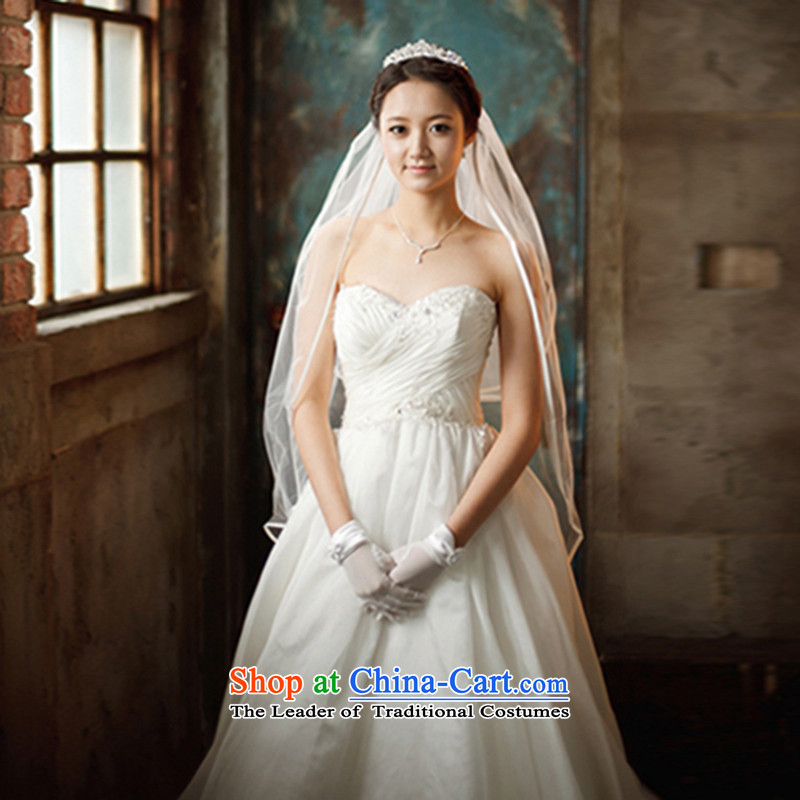 The sponsors of the 2015 New LAURELMARY, Korean minimalist design and chest Super sweet bride wedding dresses ivory L(B=90/W=74), included the , , , shopping on the Internet