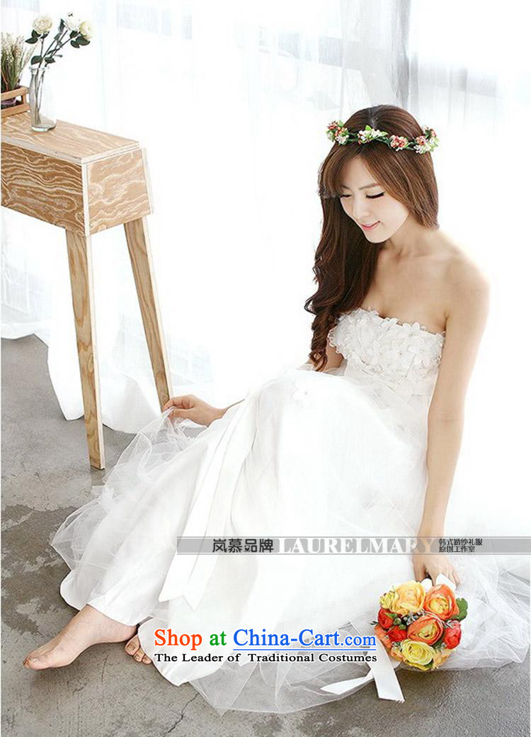 The sponsors of the 2015 New LAURELMARY, Korean Top Loin of twine bow knot pregnant women wedding dresses M(B=85/W=69) pure white picture, prices, brand platters! The elections are supplied in the national character of distribution, so action, buy now enjoy more preferential! As soon as possible.