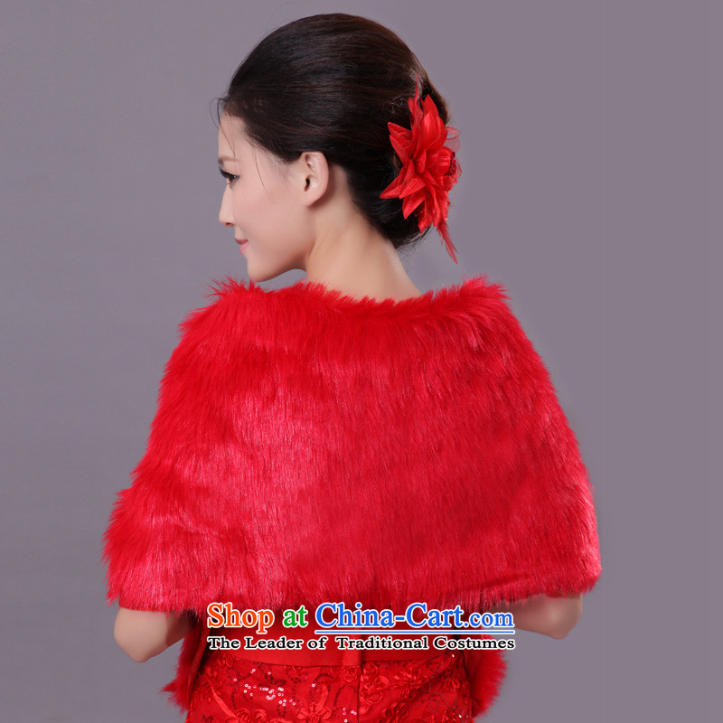  Wedding dress in spring and autumn mslover warm winter partner plush long marriages FW121116 shawl red by gross Name No. Lisa (MSLOVER) , , , shopping on the Internet