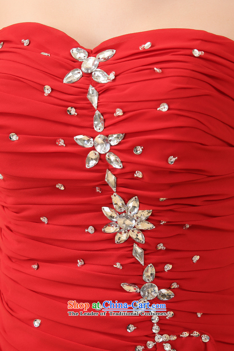 Wedding dress 2014 new anointed chest diamond small red dress short of evening dress suit skirt red Sau San XXL picture, prices, brand platters! The elections are supplied in the national character of distribution, so action, buy now enjoy more preferential! As soon as possible.