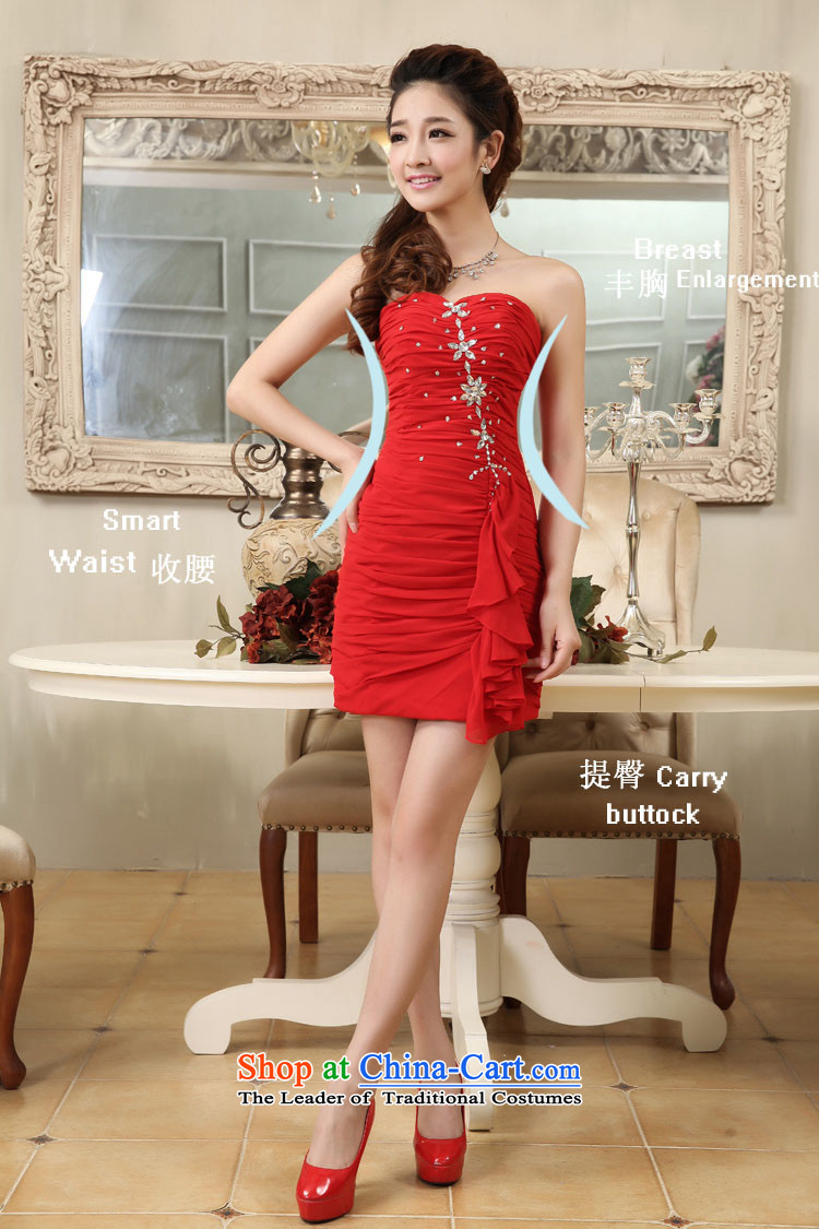 Wedding dress 2014 new anointed chest diamond small red dress short of evening dress suit skirt red Sau San XXL picture, prices, brand platters! The elections are supplied in the national character of distribution, so action, buy now enjoy more preferential! As soon as possible.