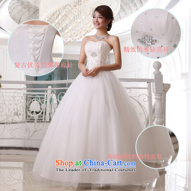 Doi m qi wedding dresses 2014 new minimalist wiping the chest to wedding Sau San video thin white wedding straps, White XL Photo, prices, brand platters! The elections are supplied in the national character of distribution, so action, buy now enjoy more preferential! As soon as possible.