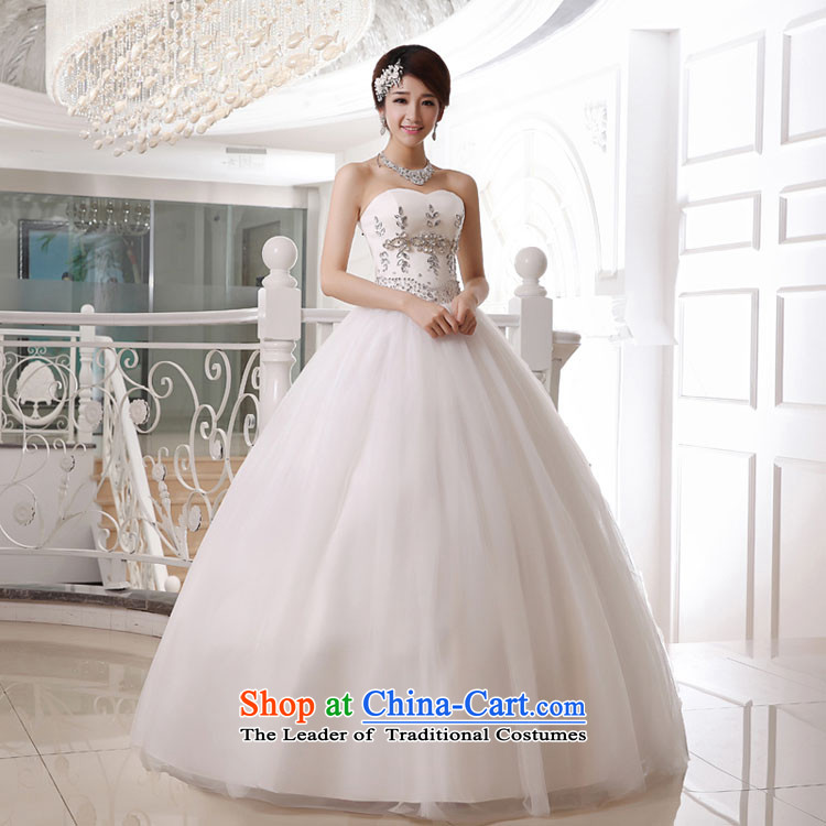 Doi m qi wedding dresses new 2014 anointed chest to wedding deluxe princess diamond wedding white L picture, prices, brand platters! The elections are supplied in the national character of distribution, so action, buy now enjoy more preferential! As soon as possible.