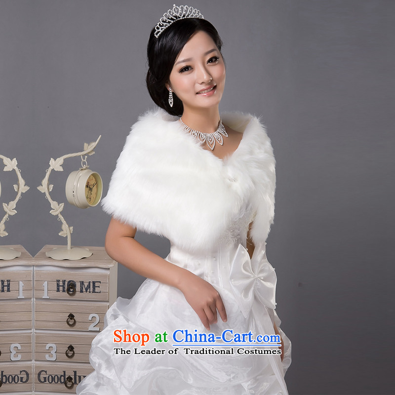  Wedding dress in spring and autumn mslover warm winter partner plush drill clip marriages FW121141 gross shawl , ivory, Lisa (MSLOVER) , , , shopping on the Internet