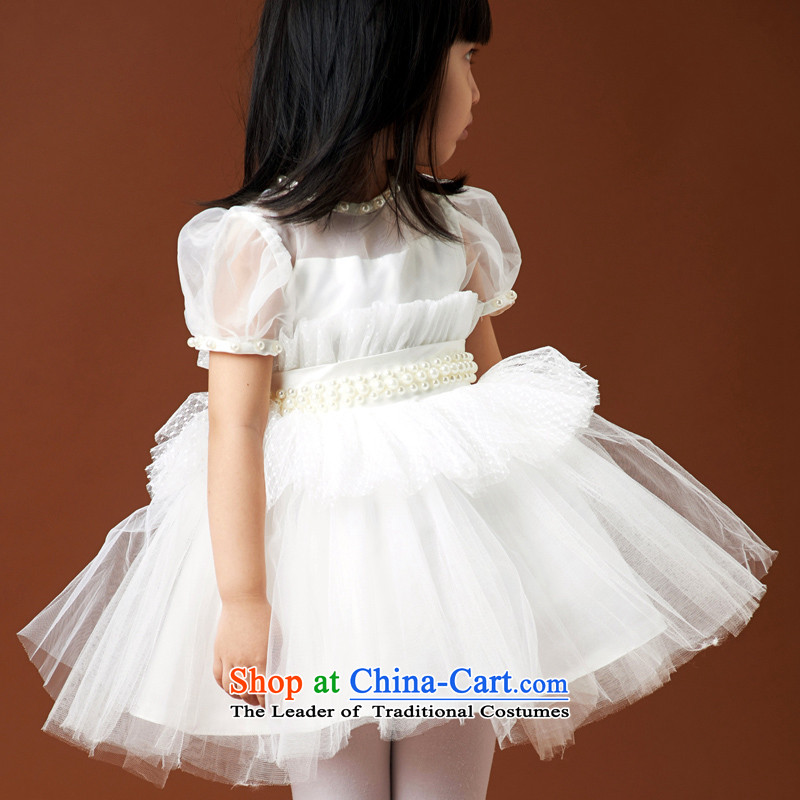Children's wear dresses guijin Keun-shared child will dance to stylish lovely bon bon princess skirt child wedding 6 m White 6 yards from Suzhou shipment, , , , , shopping on the Internet