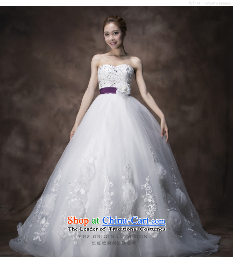 Recalling that hates makeup and the spring and summer months Korean-style Deluxe Big tail flowers wedding diamond anointed chest lace The Princess Bride wedding dresses 2015H13742 White XL Photo, prices, brand platters! The elections are supplied in the national character of distribution, so action, buy now enjoy more preferential! As soon as possible.