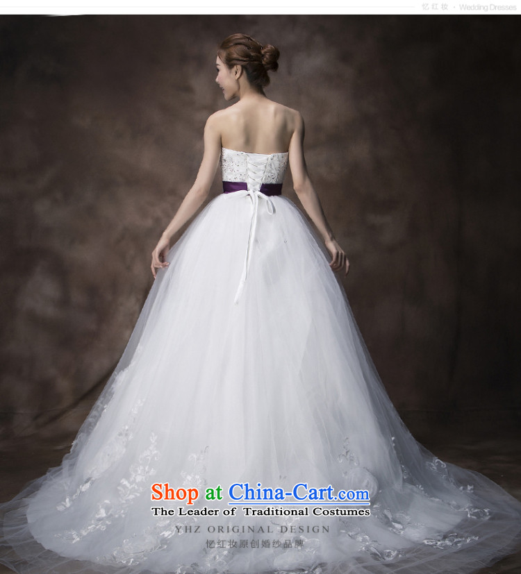 Recalling that hates makeup and the spring and summer months Korean-style Deluxe Big tail flowers wedding diamond anointed chest lace The Princess Bride wedding dresses 2015H13742 White XL Photo, prices, brand platters! The elections are supplied in the national character of distribution, so action, buy now enjoy more preferential! As soon as possible.