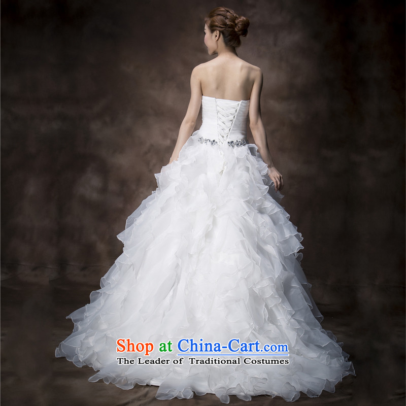 Recalling that the red Colombia Summer wedding dresses 2015 new Korean anointed chest diamond Princess Bride verawang retro small trailing white XL, recalled that the red H13738 makeup shopping on the Internet has been pressed.