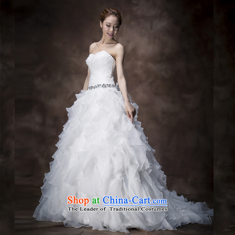 Recalling that the red Colombia Summer wedding dresses 2015 new Korean anointed chest diamond Princess Bride verawang retro small trailing white XL, recalled that the red H13738 makeup shopping on the Internet has been pressed.