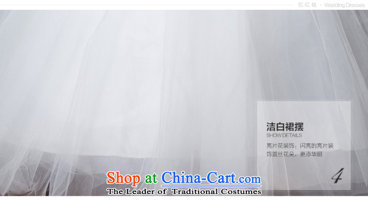 Recalling that the new summer hates makeup and wedding dresses new alignment with breast height waist wedding bon bon lace pregnant women can penetrate H12131 bride White XL Photo, prices, brand platters! The elections are supplied in the national character of distribution, so action, buy now enjoy more preferential! As soon as possible.