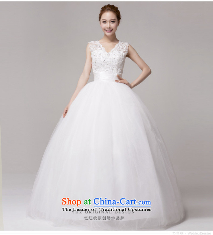 Recalling that hates makeup and summer 2015 new wedding dress white lace V-neck to align the marriage wedding Korean Princess bon bon skirt H13744 White M picture, prices, brand platters! The elections are supplied in the national character of distribution, so action, buy now enjoy more preferential! As soon as possible.