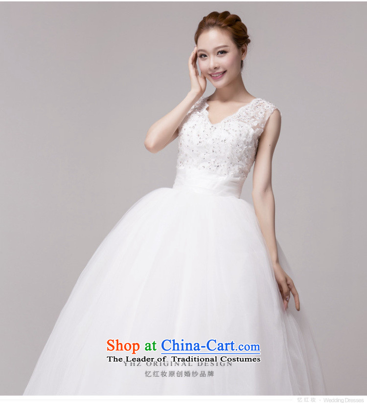 Recalling that hates makeup and summer 2015 new wedding dress white lace V-neck to align the marriage wedding Korean Princess bon bon skirt H13744 White M picture, prices, brand platters! The elections are supplied in the national character of distribution, so action, buy now enjoy more preferential! As soon as possible.