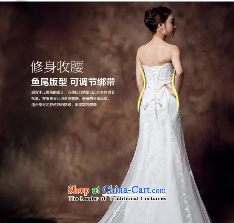 Recalling that Colombia Summer new red lace Korean Won-2015 new crowsfoot large tail and chest straps bride wedding dresses H12136 White XL Photo, prices, brand platters! The elections are supplied in the national character of distribution, so action, buy now enjoy more preferential! As soon as possible.