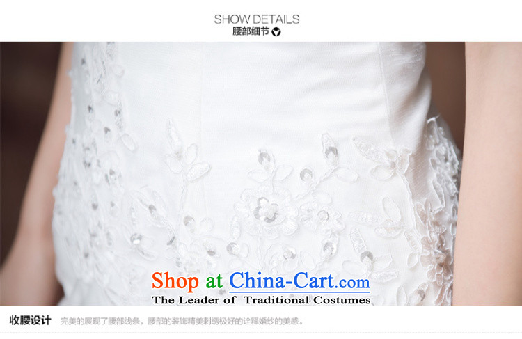 Recalling that Colombia Summer new red lace Korean Won-2015 new crowsfoot large tail and chest straps bride wedding dresses H12136 White XL Photo, prices, brand platters! The elections are supplied in the national character of distribution, so action, buy now enjoy more preferential! As soon as possible.