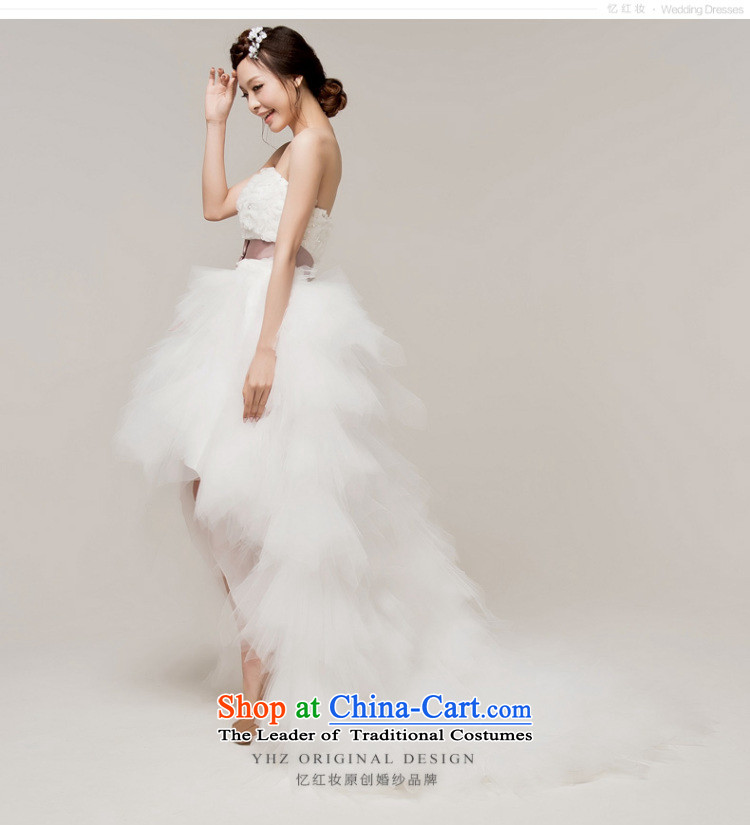 Recalling that hates makeup and summer 2015 new Korean sweet princess straps front stub long after small trailing crowsfoot wedding dresses H12097 white L picture, prices, brand platters! The elections are supplied in the national character of distribution, so action, buy now enjoy more preferential! As soon as possible.
