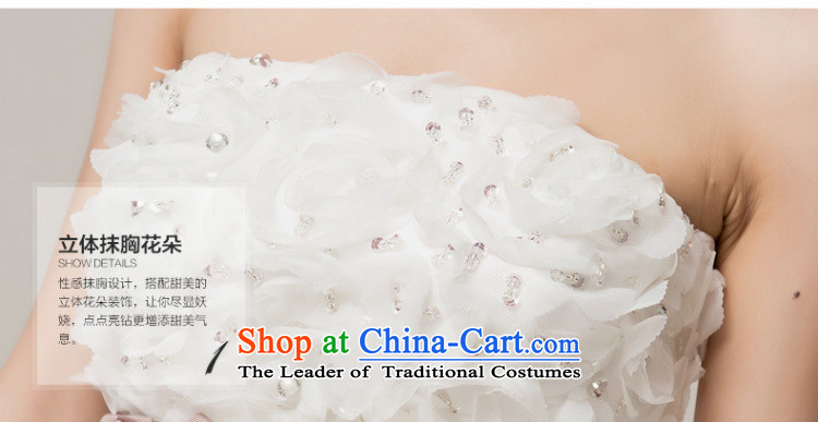 Recalling that hates makeup and summer 2015 new Korean sweet princess straps front stub long after small trailing crowsfoot wedding dresses H12097 white L picture, prices, brand platters! The elections are supplied in the national character of distribution, so action, buy now enjoy more preferential! As soon as possible.