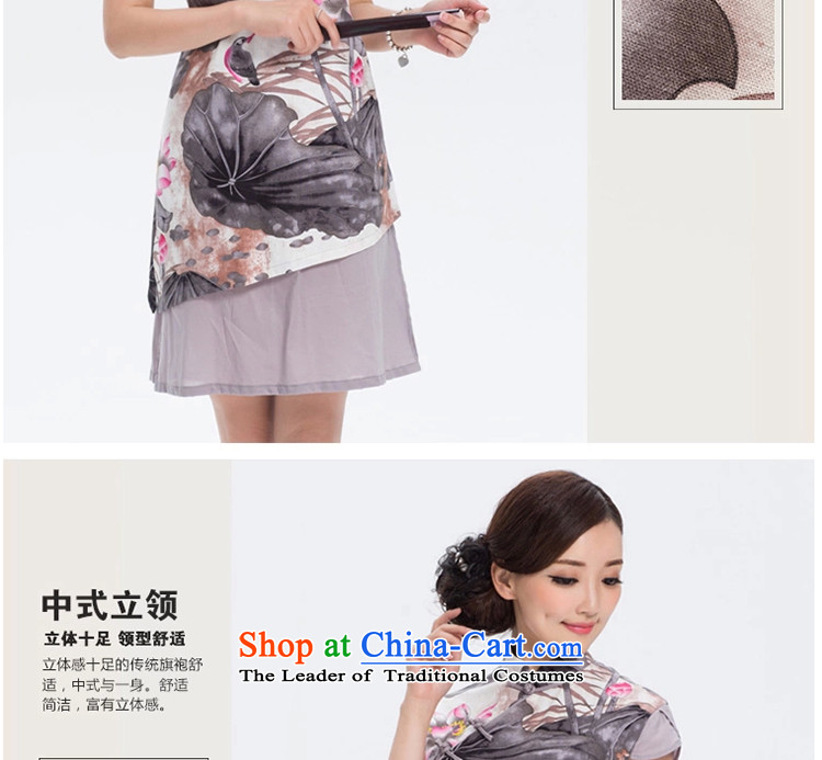 I should be grateful if you would have the archaeologist makes the Yat Yishi cotton linen dresses cotton linen new improved Stylish retro linen cheongsam dress suits long 2XL Photo, prices, brand platters! The elections are supplied in the national character of distribution, so action, buy now enjoy more preferential! As soon as possible.
