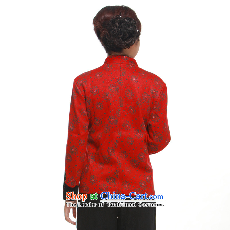 2013 Spring and Autumn stylish decorated Mudan Ms. Tang dynasty coin jacket coat in the former Yugoslavia will gross known QW320 RED XXXL, Li Li (Q.LIZHI Yugoslavia) , , , shopping on the Internet