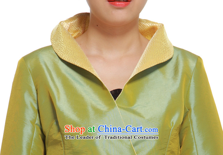 In spring and autumn 2015 new 4 -color into a grain of elegant and stylish distinguished improved ties with the former Yugoslavia, Ms. Tang Li aware QN3043 shirt green XXL picture, prices, brand platters! The elections are supplied in the national character of distribution, so action, buy now enjoy more preferential! As soon as possible.