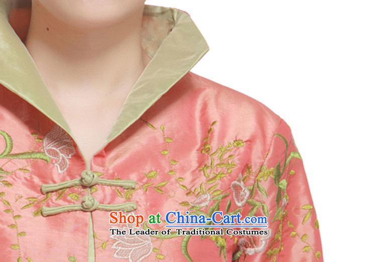 2014 new stylish improved embroidery Tang dynasty, Wang deduct 2 color T-shirt into a coat small Li aware QN2952 beige L picture, prices, brand platters! The elections are supplied in the national character of distribution, so action, buy now enjoy more preferential! As soon as possible.
